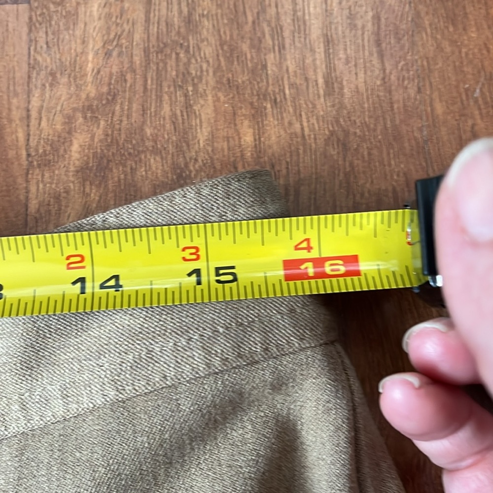 Like new Talbots light brown slacks - Picture 8 of 13
